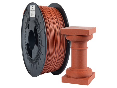 Filament 3DPower PLA Marble 1.75mm Cegła 1kg
