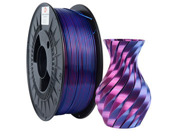 Filament 3DPower PLA SILK Dual Color 1.75mm Fioletowy & Niebieski 1kg