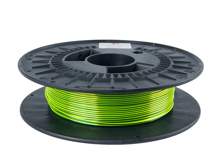 Filament 3DPower PLA SILK Dual Color 1.75mm Zielony&Żółty 0.3kg