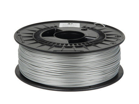 Filament 3DPower Basic PET-G 1.75mm Srebrny (ca. RAL 9006) 1kg