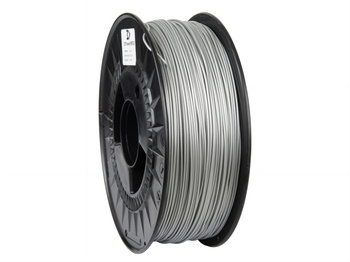 Filament 3DPower Basic PET-G 1.75mm Srebrny (ca. RAL 9006) 1kg