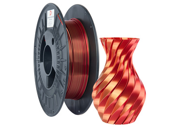 Filament 3DPower PLA SILK Dual Color 1.75mm Czerwony&Złoty 0.3kg