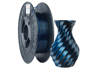 Filament 3DPower PLA SILK Dual Color 1.75mm Niebieski & Czarny 0.3kg