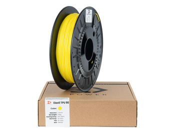 Filament 3DPower Elasti TPU 90A 1.75mm Żółty 0.5kg